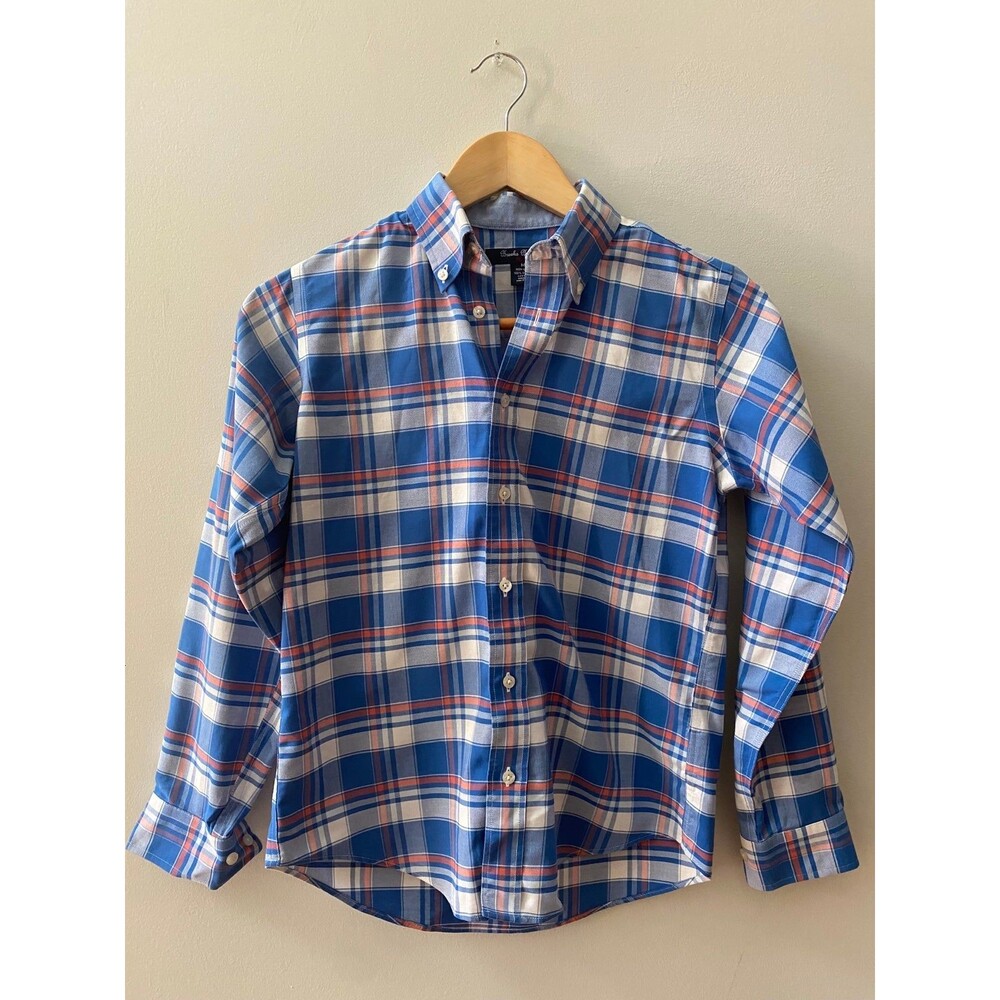 Brooks brothers boys no iron button down Size M